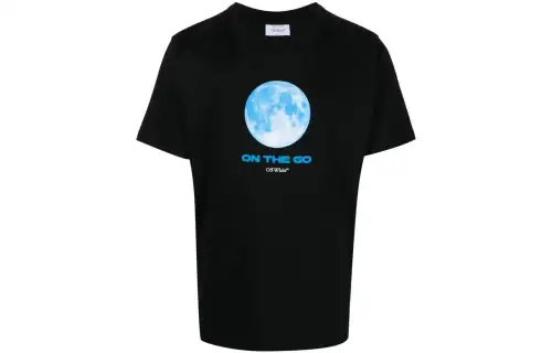 OFF-WHITE On The Go Moon cotton T-shirt