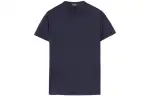 Loro Piana T Shirts Men's Blue Crew Neck Moderate Straight Fit