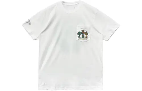 Chrome Hearts T Shirts Unisex Crew Neck Moderate Straight Fit