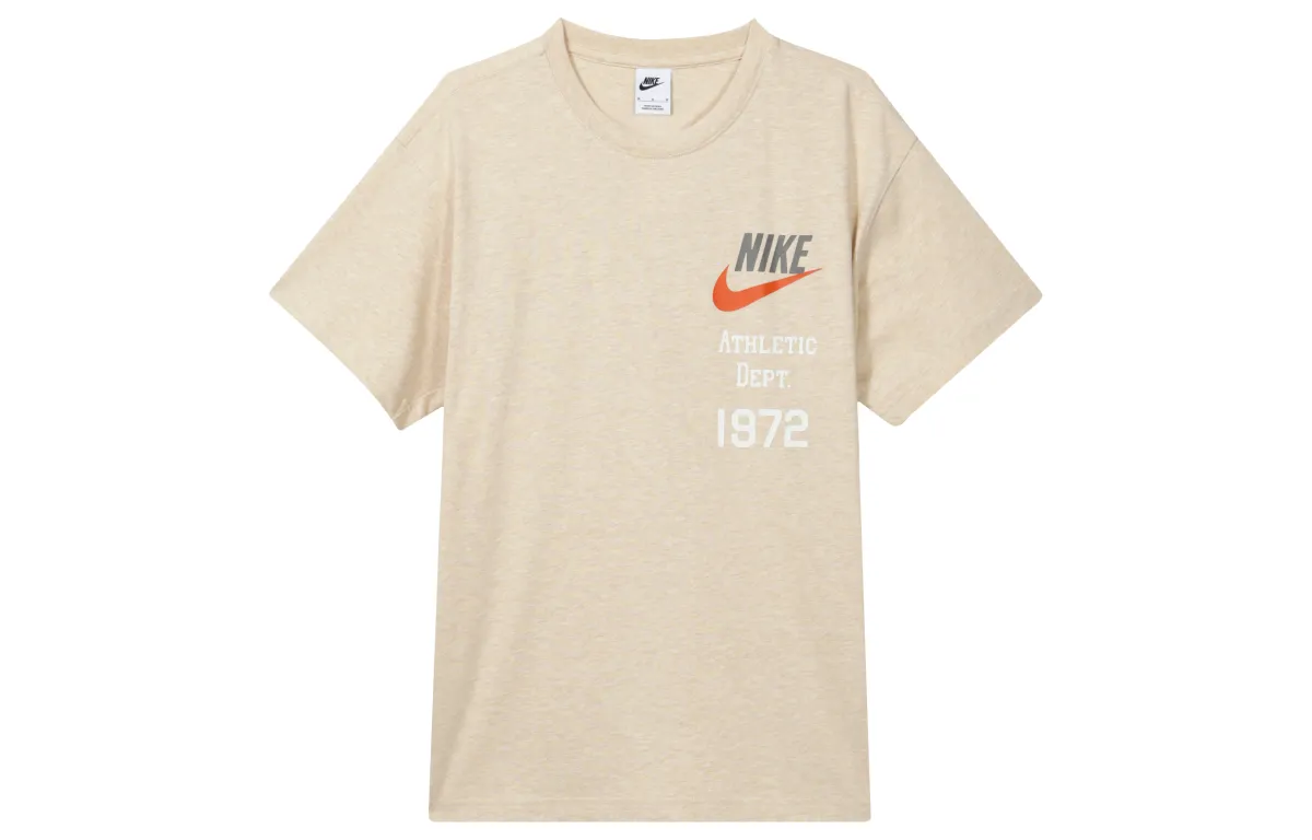 Nike Sportswear T Shirt Men's Sesame Brown