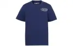 Timberland Reflective Logo Short Sleeve T Shirt T Shirt Unisex Blue