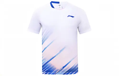 Li Ning Badminton Collection T Shirt Men's White