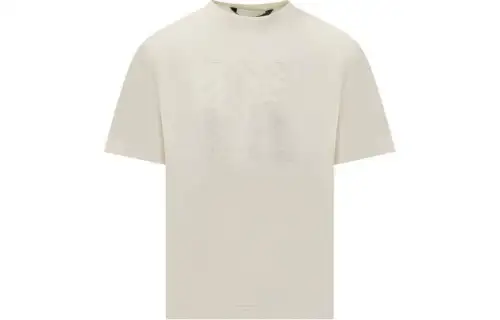 PALM ANGELS Monogram Embroidered Crewneck T Shirt