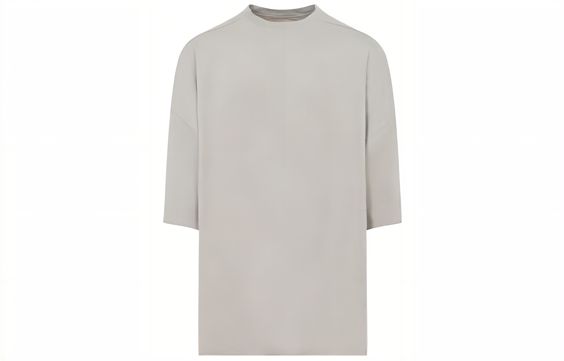 RICK OWENS Round neck Cotton T shirt