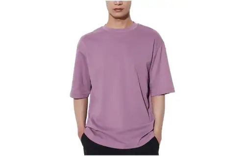 UNIQLO SS24 T Shirt Men's Blue Purple