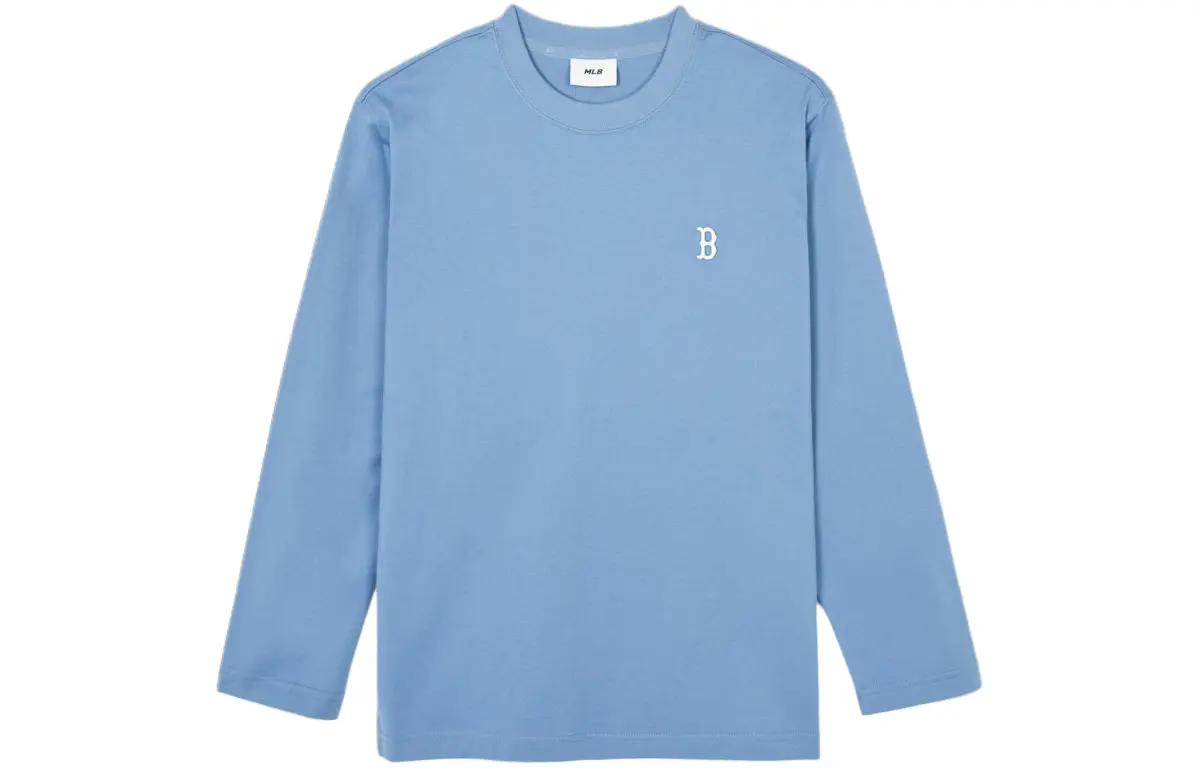 MLB T-Shirts Unisex Indigo Crew Neck Moderate Straight Fit