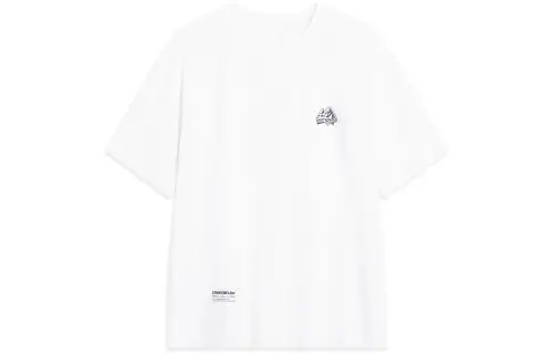 Li Ning T Shirt Unisex Standard White