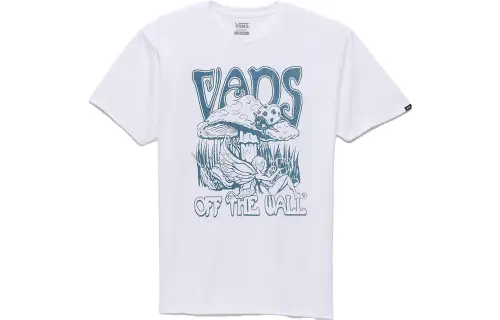 Vans Thrifting T Shirts Unisex White Crew Neck Moderate Other