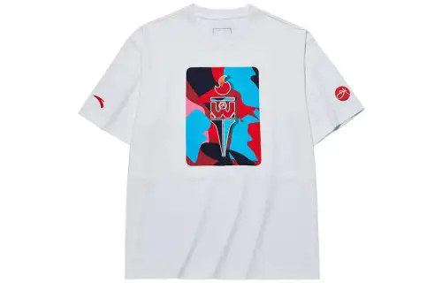 Anta Champion Series T Shirt Unisex White