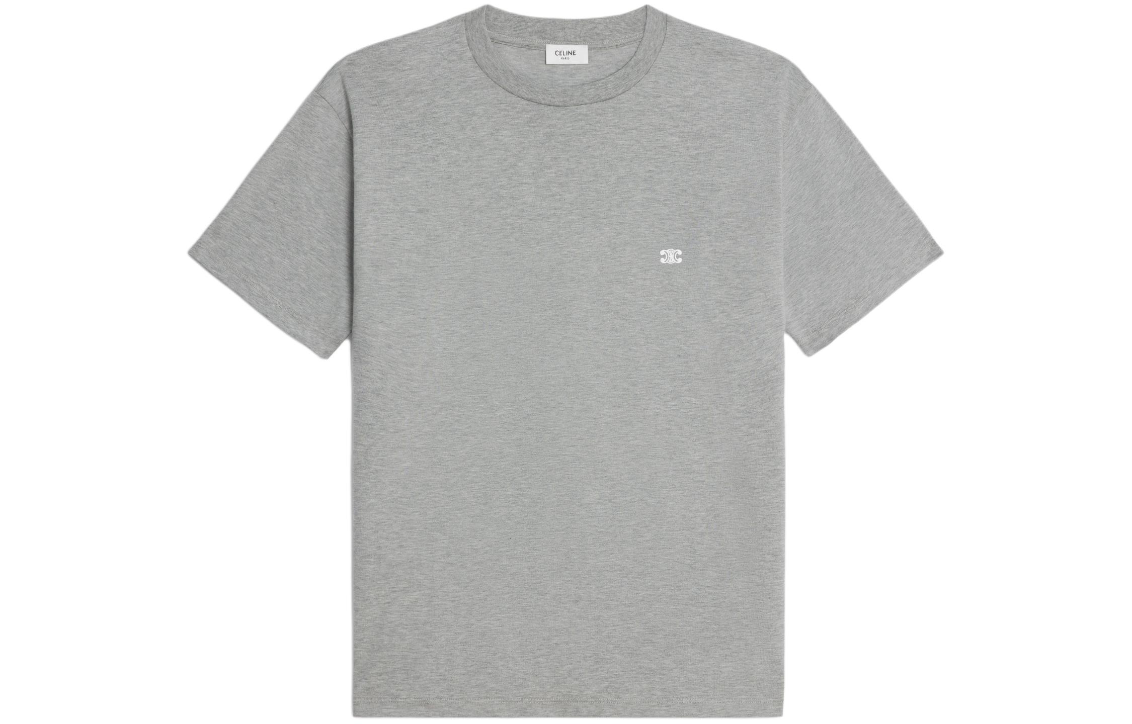 CELINE Triomphe Loose T shirt In Cotton Jersey