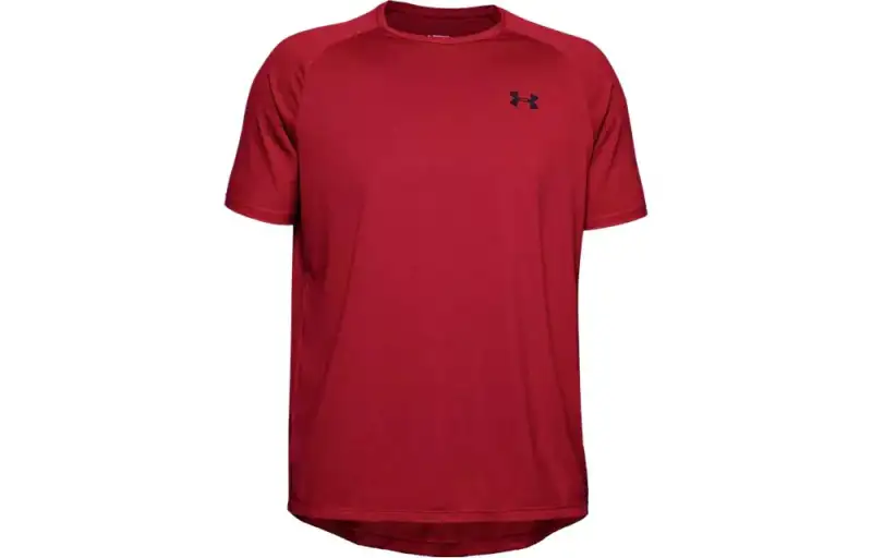 Under Armour Tech T Shirt Men's Dark Red