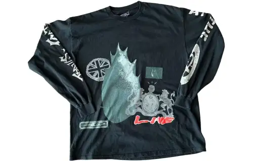 Travis Scott O2 New Sights L/S T shirt