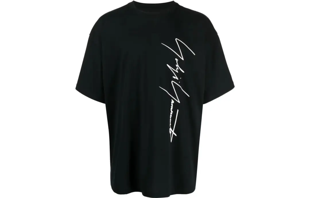 Yohji Yamamoto Yohji Yamamoto X New Era 2022 T Shirts Unisex Black Crew Neck Moderate Straight Fit