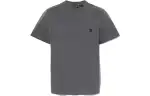 Timberland T Shirts Men's Black Crew Neck Moderate Straight Fit