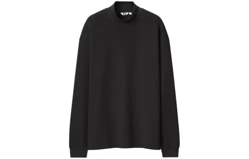 UNIQLO T Shirts Unisex Turtleneck Moderate
