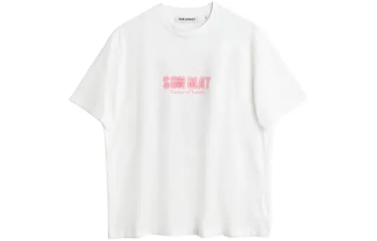 OUR LEGACY Slogan-print T-shirt