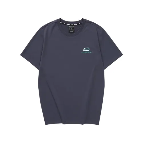Skechers Colorful T Shirt Unisex Odyssey Gray