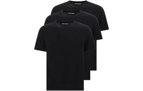 Palm Angels plain stretch-cotton T-shirt