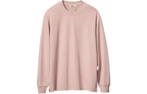 UNIQLO T Shirt Men's Peach Pink