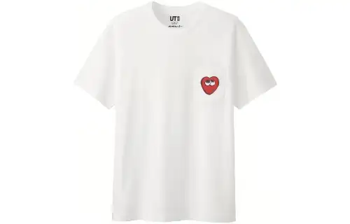 UNIQLO X UNIQLO Heart Pocket Tee Japanese Sizing