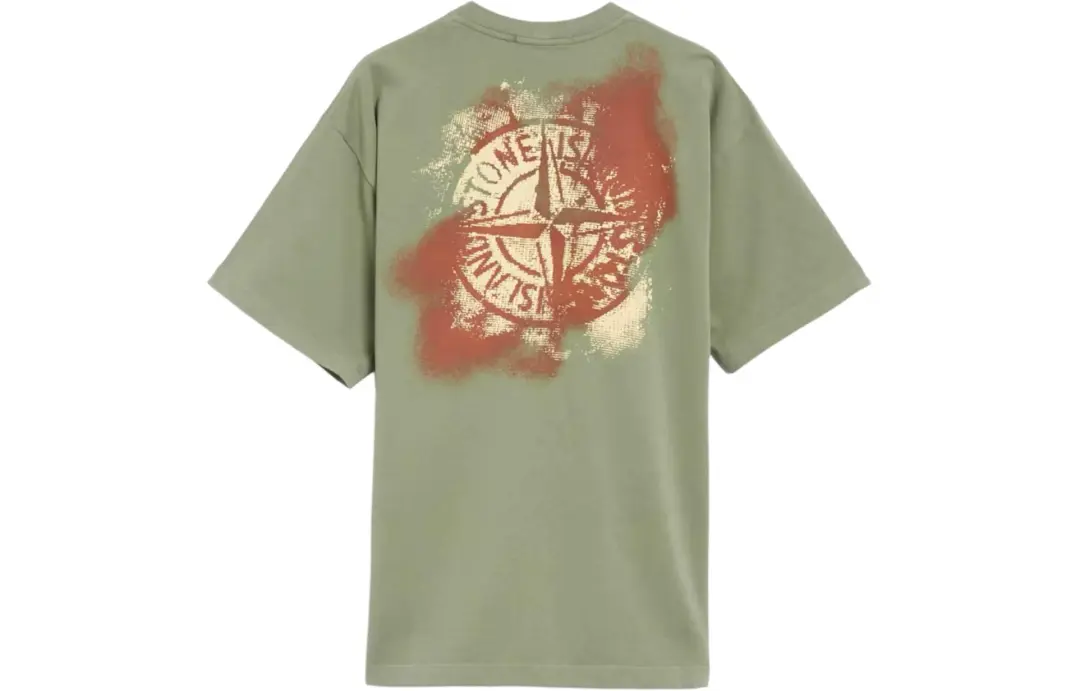 STONE ISLAND T Shirt Men's Sage Green