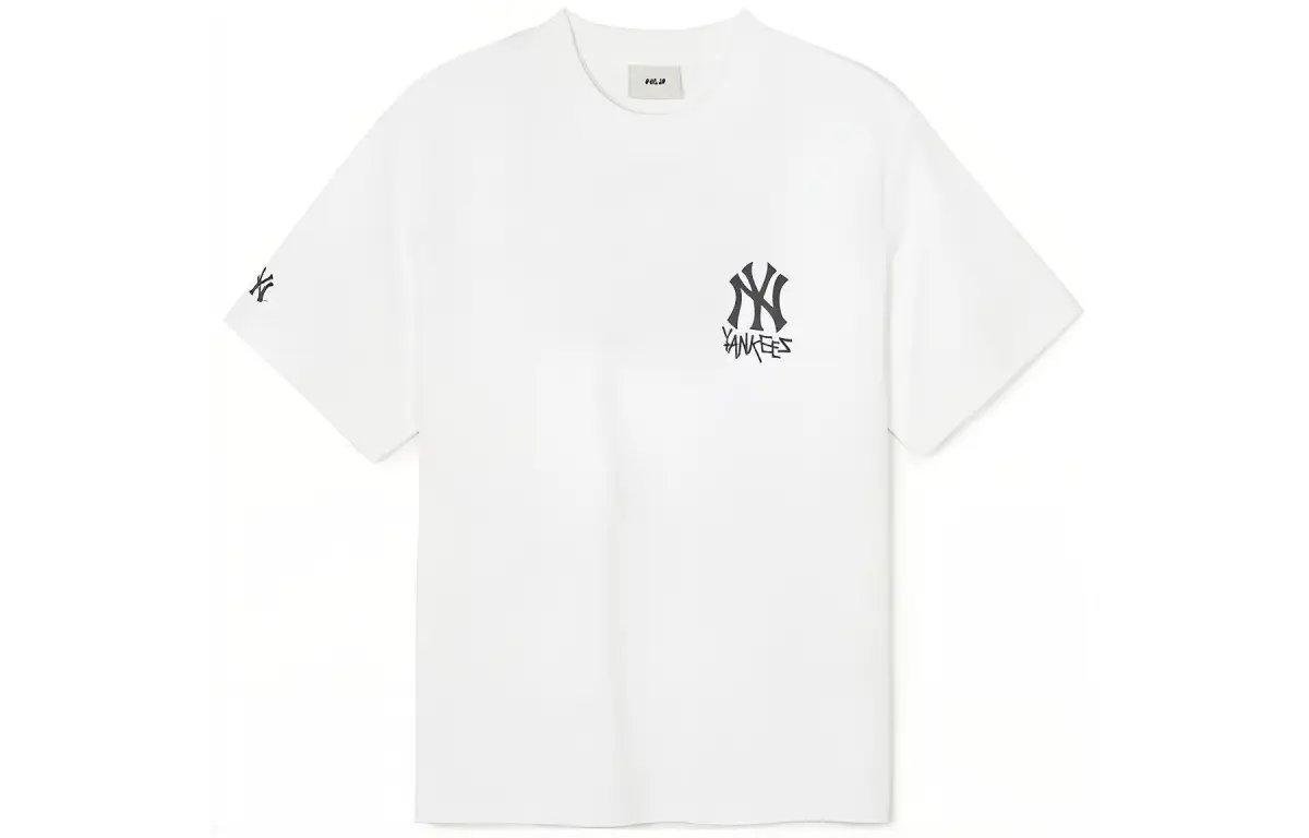MLB SS24 Set-in Sleeve T-Shirt Unisex White