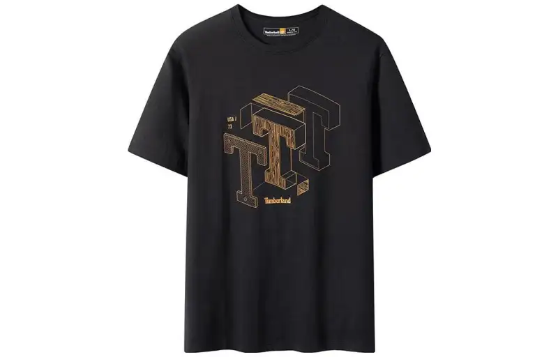 Timberland Quick Dry T Shirts Men's Black