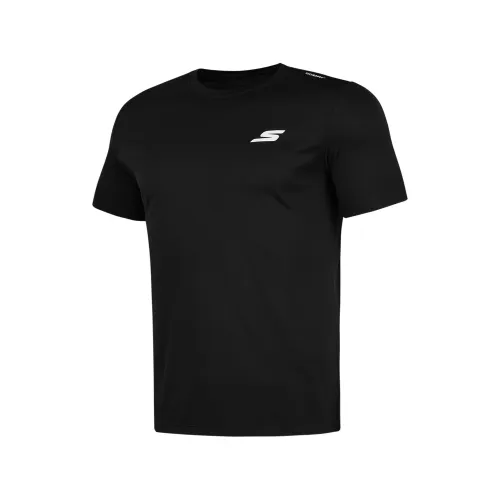 Skechers Comfortable Technology Collection T Shirt Men's Carbon Black