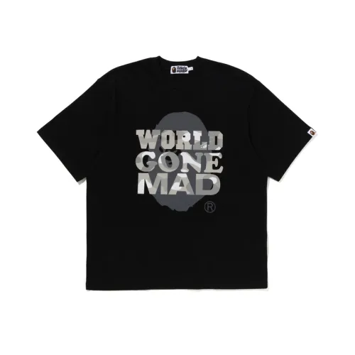 A BATHING APE ® World Gone Mad T shirt