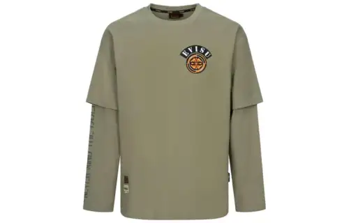 EVISU T Shirts Men's Crew Neck Moderate Straight Fit