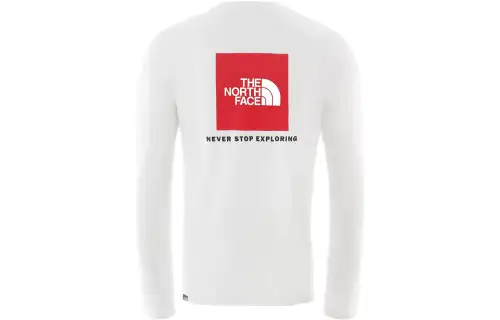 THE NORTH FACE T Shirts Men's White Crew Neck Moderate Straight Fit