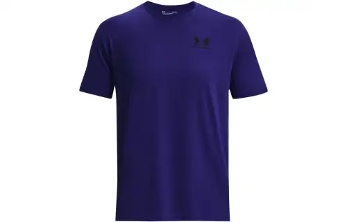 Under Armour T Shirts Men's Purple Crew Neck Moderate Straight Fit