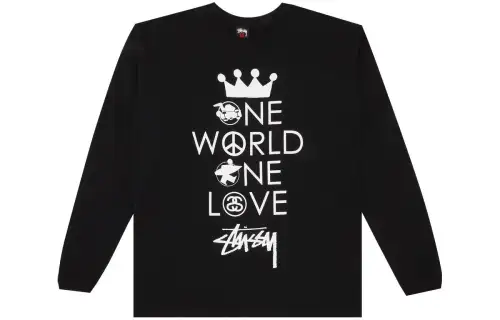 Stussy Gear One World One Love Long Sleeve Tee