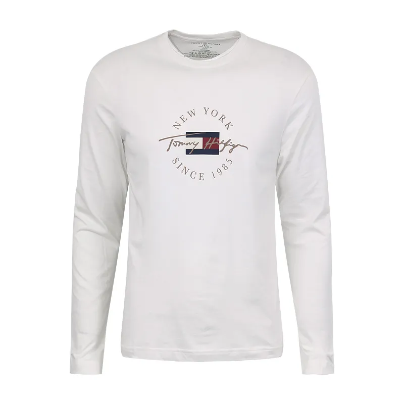 Tommy Hilfiger T Shirts Men's Crew Neck Moderate