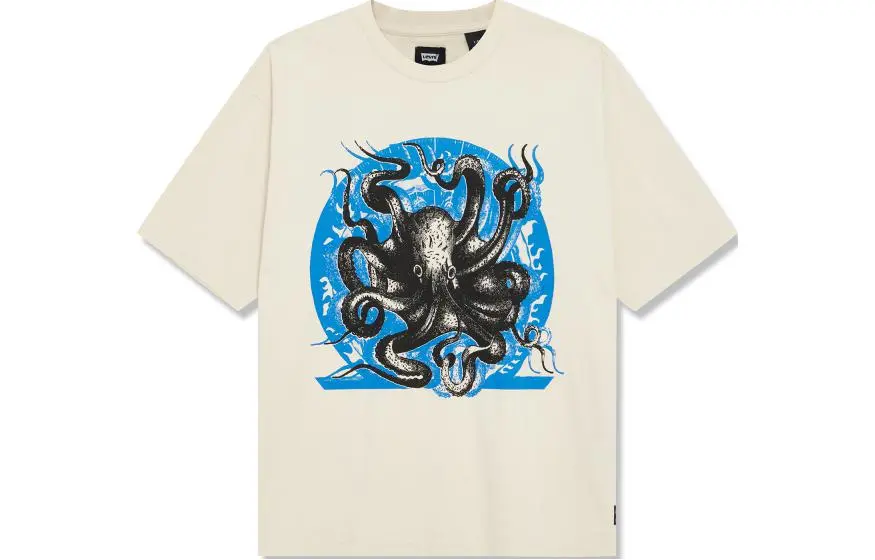 Levi's Skateboard T Shirt Men's Apricot