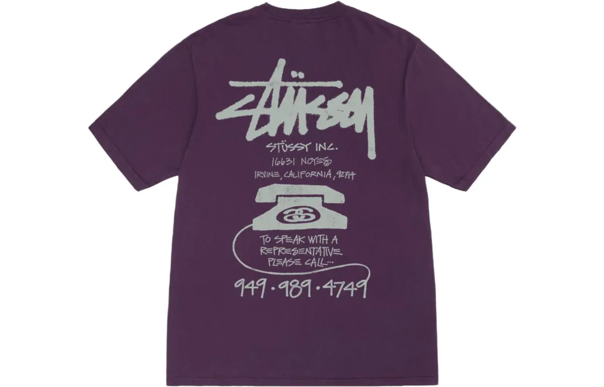 Stussy Old Phone Tee