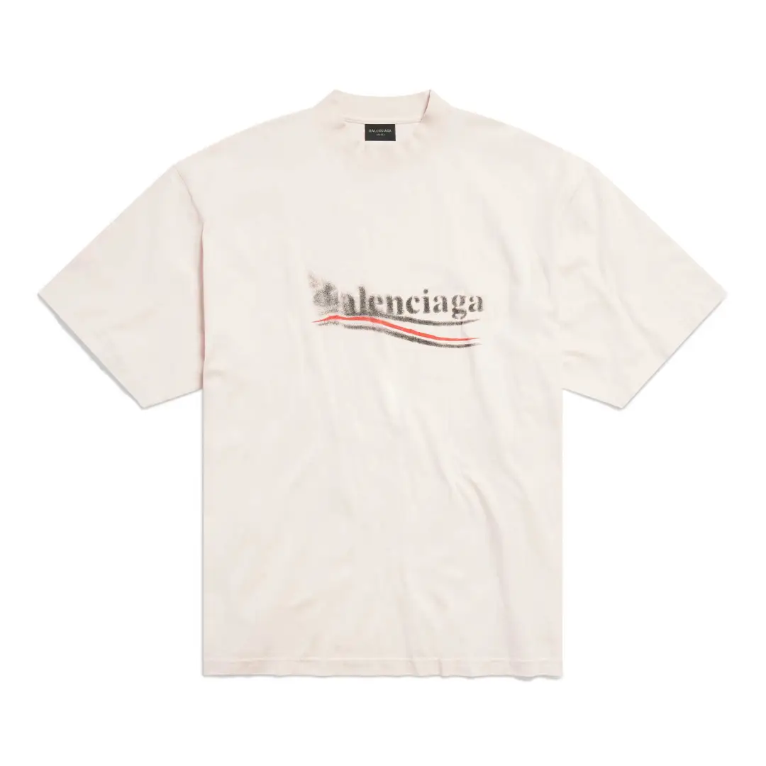 Balenciaga Political Stencil T Shirt