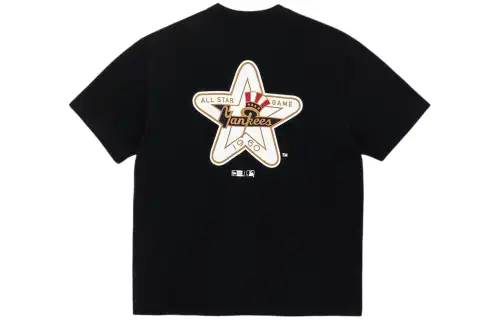 New Era T Shirt Couple, Trendy And Versatile Unisex Gift Box Set Included Black