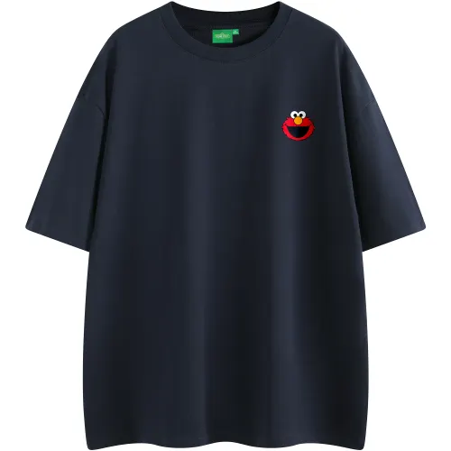SESAME STREET T Shirts Unisex Crew Neck Moderate Heavyweight