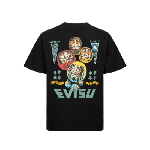 EVISU Daruma-print Cotton T-shirt