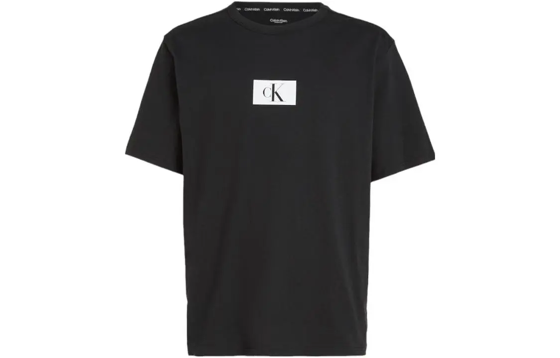 Calvin Klein T-Shirts Men's Black Crew Neck