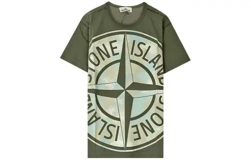 STONE ISLAND T Shirt Men's Green