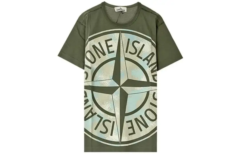 STONE ISLAND T Shirt Men's Green