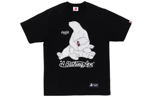 Bape X Coca Cola Polar Bear Tee