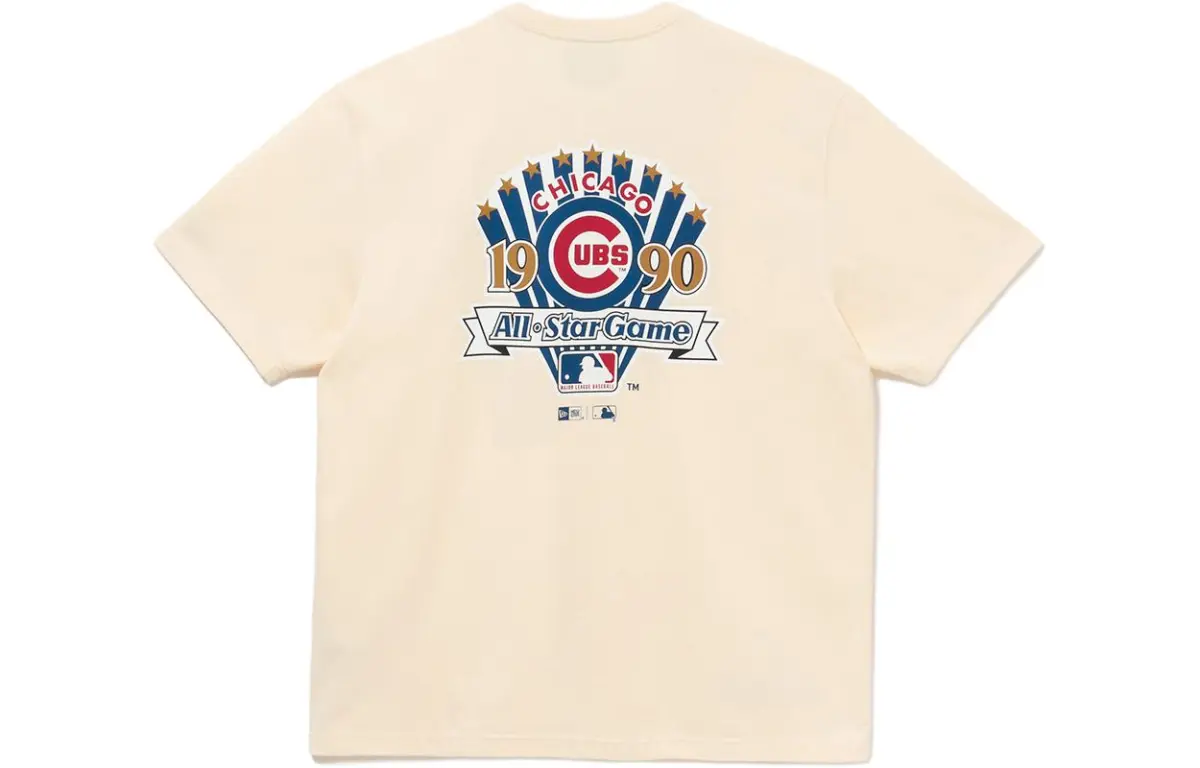 New Era x MLB Chicago Cubs T-Shirt Unisex Ivory