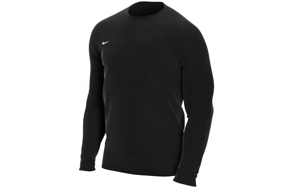 Nike T-Shirts Men's Black Crew Neck Moderate
