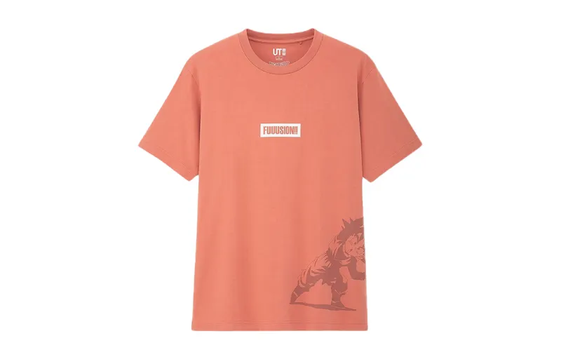 UNIQLO T Shirt Unisex Peach Pink