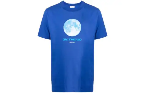 OFF-WHITE On The Go Moon cotton T-shirt