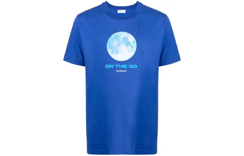 OFF-WHITE On The Go Moon cotton T-shirt