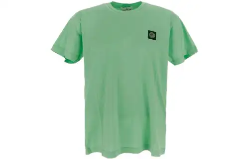 STONE ISLAND Logo Patch Crewneck T-Shirt